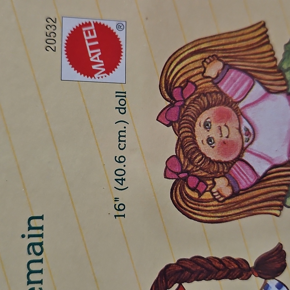 2/$250 Samatha Maretha, 15th Aniversary Edition CABBAGE PATCH KIDS - 1983 - Picture 14 of 16